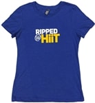 Ripped With HiiT  Blue T-Shirt