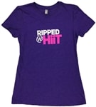 Ripped With HiiT Purple T-Shirt
