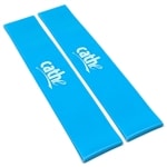 Two Cathe Extra-Smooth TPE Blue Heavy-Tension Firewalker Resistance Band Loops