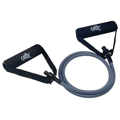Cathe Black Resistance Tube With Handles