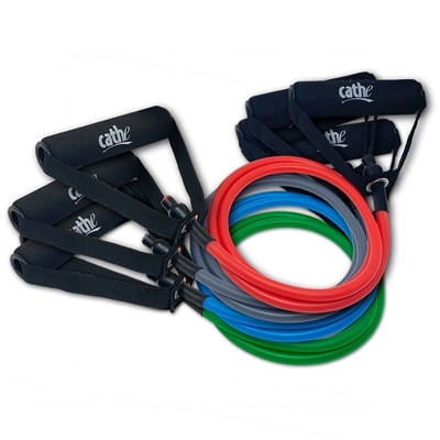 Turn any door into a home gym with a high-quality Cathe resistance band door  anchor
