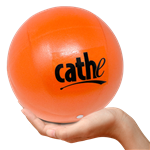 Cathe Friedrich Orange Mini Yoga Exercise Ball