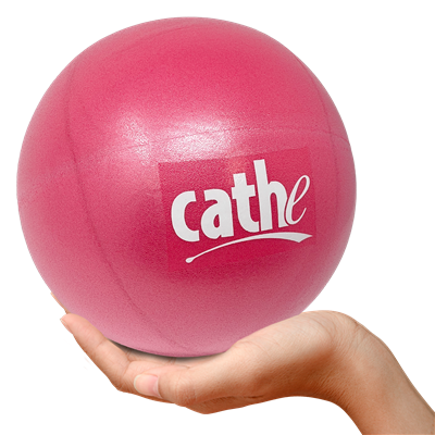 Cathe Friedrich Coral Mini Yoga Exercise Ball