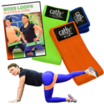 Cathe Fabric Boss Loops Glute Core Workout DVD