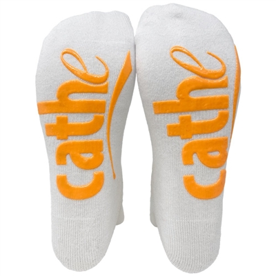 Cathe Non-Slip Grip Fitness Socks