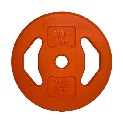 Cathe STS One Inch  Barbell  Orange Weight Platess