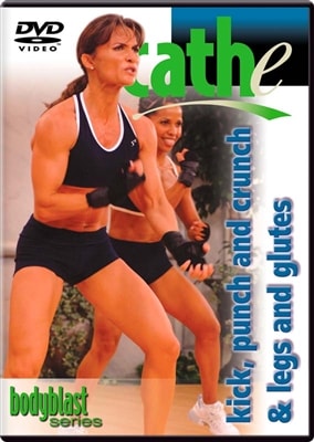 Cathe Body Blast Series: Kick, Punch and Crunch + Legs workout DVD