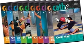 cathe All 10 Hardcore workout DVDs