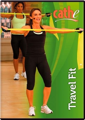 Cathe Friedrich low impact Travel Fit resistance band workout DVD