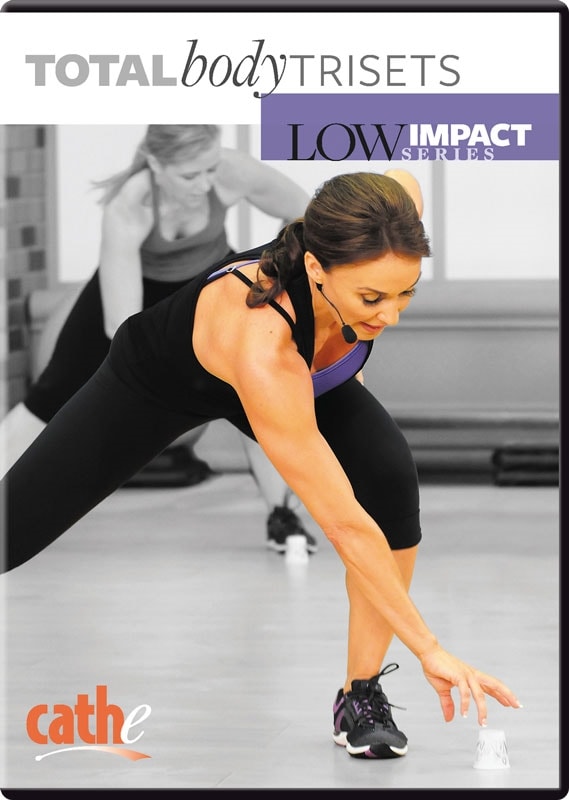 Cathe low impact Total Body Training Tri-Sets workout DVD