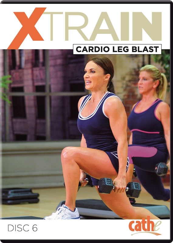 Cathe XTrain Cardio Leg Blast Lower Body Leg Workout DVD For Women