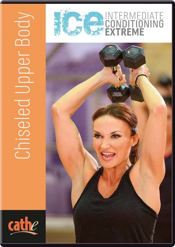 Cathe Friedrich ICE Chiseled Upper Body Workout and Exercise DVD.
