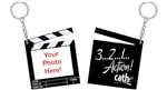 Cathe Clapperboard Keychain