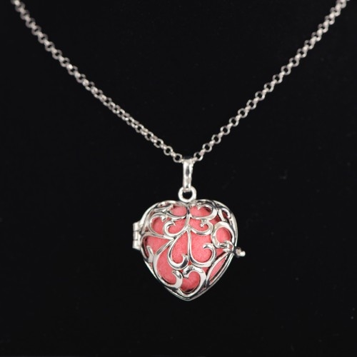 Lava Bead Essential Oil Necklace - Lily Li Jewelry