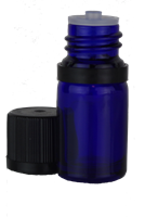 5 ml Cobalt Blue Glass Bottle | Purify Skin Therapy