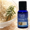 Bathing Oil, Blend of 100% Pure Premium Grade, Certified Organic Essential Oils, 15 ml