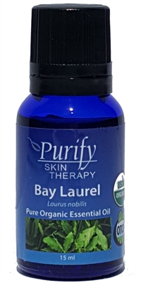 USDA Certified Organic Bay Laurel Essential Oil | 100% Pure Premium Grade | Purify Skin Therapy