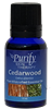 Cedarwood, 100% Pure Premium Grade, Certified Organic Essential Oil, 15 ml