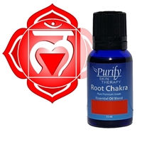 Root Chakra Essential Oil Blend | Certified Pure Organic Essential Oil Blend | Purify Skin Therapy