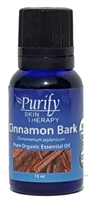 Cinnamon Bark Essential Oil Blend | USDA Certified 100% Pure | Certified Pure Organic Essential Oil Blend | Purify Skin Therapy