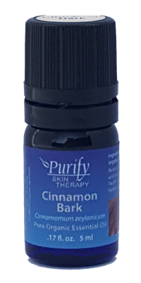 Cinnamon Bark Essential Oil Blend | Certified Pure Organic Essential Oil Blend | Purify Skin Therapy