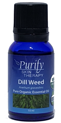 100% Pure Premium Grade, USDA Certified Organic Dill Weed Essential Oil by Purify Skin Therapy