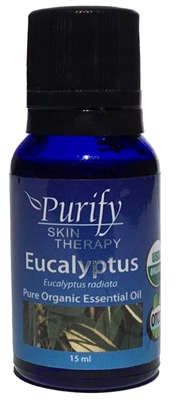 Certified Radiata Organic Eucalyptus Essential Oil | Purify Skin Therapy