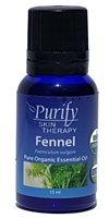 Certified Organic & Wildcrafted Premium Fennel Essential Oil | USDA Certified | Purify Skin Therapy