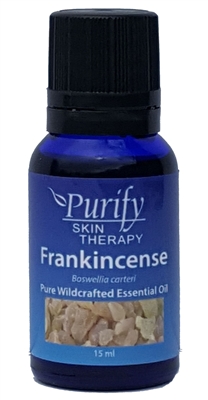 Certified Pure Organic & Wildcrafted Frankincense Essential Oil | Purify Skin Therapy