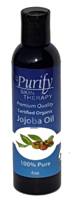 Certified Organic & Wildcrafted Premium Jojoba Oil | Purify Skin Therapy