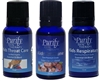 Lavender, Peppermint and Tea Tree Certified Organic & Wildcrafted Premium Oils | Purify Skin Therapy