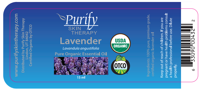 100% Pure Organic Lavender Essential Oil For Healthy Skin