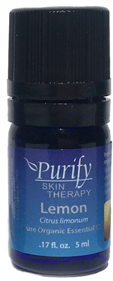 Certified Organic & Wildcrafted Premium Lemon Essential Oil | Purify Skin Therapy
