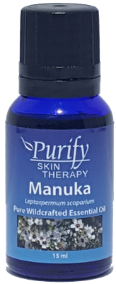 Certified Organic & Wildcrafted Premium Manuka Essential Oil by Purify Skin Therapy