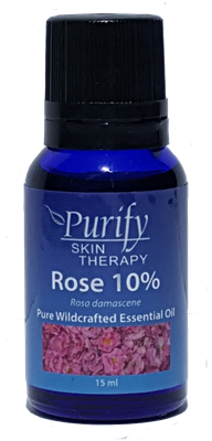 Certified Organic & Wildcrafted Premium Therapeutic Grade Rose Essential Oil | Premium Grade Jojoba Oil | Purify Skin Therapy