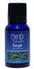 100% Pure Premium Grade, Wildcrafted Sage Essential Oil by Purify Skin Therapy