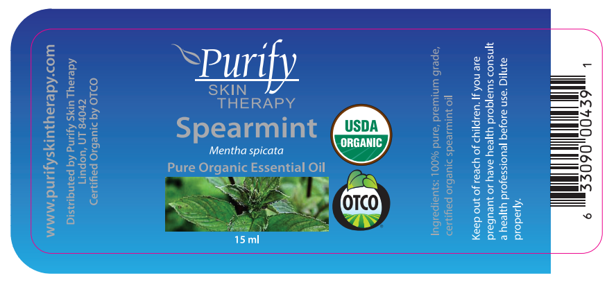 Spearmint Oil(Mentha Spicata) - Pavitramenthe Fair Organic Pvt Ltd
