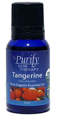 100% Pure Premium Grade, USDA Certified Organic Tangerine Essential Oil by Purify Skin Therapy