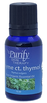 100% Pure Premium Grade, USDA Certified Organic Thyme ct. thymol Essential Oil by Purify Skin Therapy