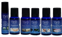 Organic Aromatherapy Essential Oils (set of 4) – Sensory