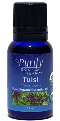 100% Pure Premium Grade, USDA Certified Organic Tulsi Essential Oil by Purify Skin Therapy
