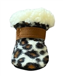 Small Dog Boots Leopard