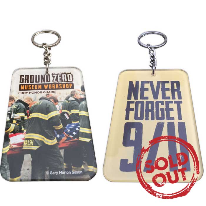 "FDNY WTC Honor Guard" Keychain 2.5 in. x 1.75 in.