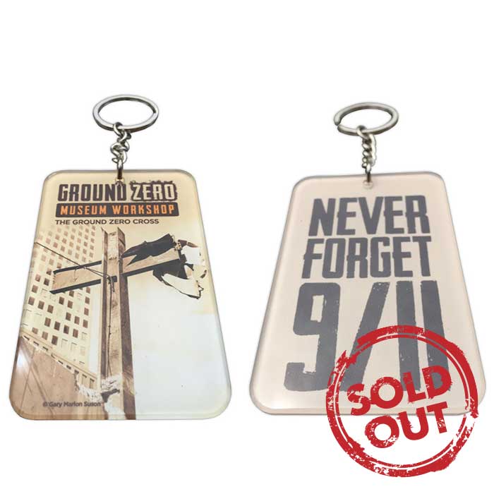 Buy Ground Zero Cross Keychains at 9/11 Museum Store