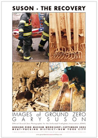 19 in. x 27 in. Poster <br> The 9/11 Recovery in Four Images