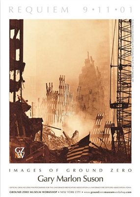 16 in. x 22 in. Poster <br> Sunset at Ground Zero
