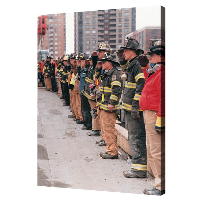 FDNY Salute | Ground Zero Honor Guard Canvas 24 in. x 36 in.