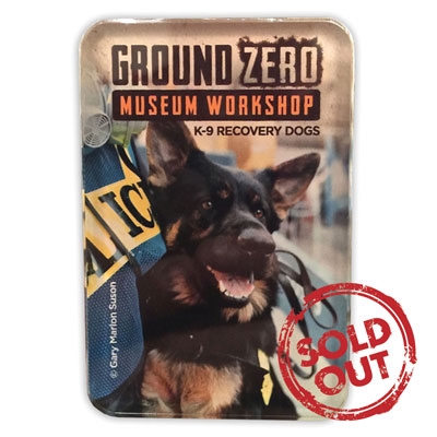 K-9 Recovery Dogs of Ground Zero Acrylic Magnet