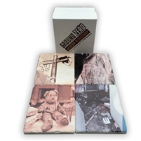 4-Piece Marble Museum Variety Coaster Set