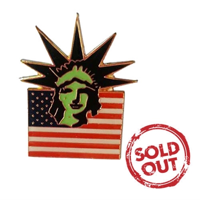Statue of Liberty Flag Pin